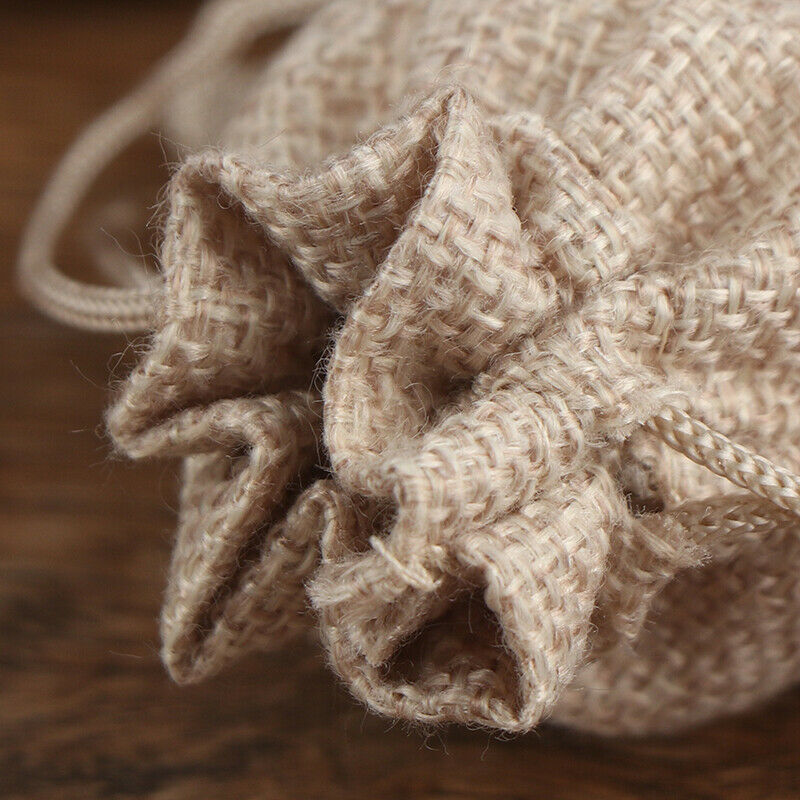 50x Bag Bag Jewelry Bag Jute Velours Cord Bag Small DD
