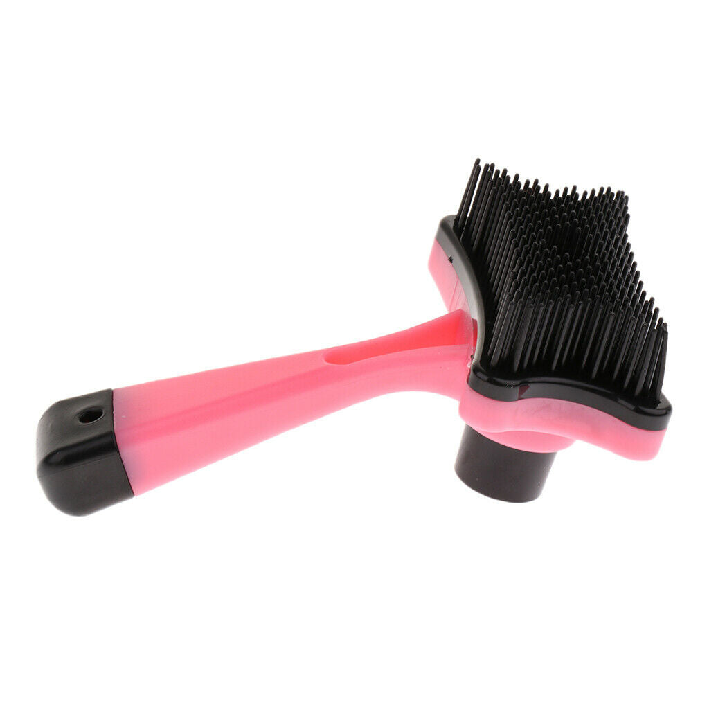 Self-cleaning dog brush, cat brush, fur brush, grooming brush