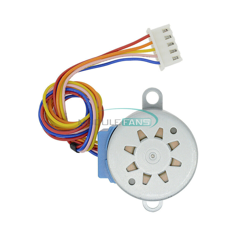 2PCS DC12V 4 Phase 28BYJ-48 Valve Gear Stepper Motor Step Motor For Arduino