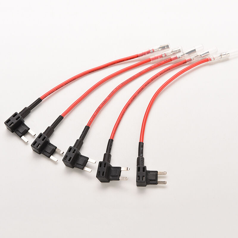 5XFor Car Auto Style ATM Fuse Adapter Tap Double Circuit Adapter  Holder BDAU