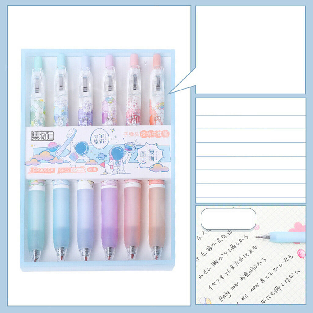 Cute Cartoon Gel Pens Writing Pens Neutral Pens for Children Girls Kids