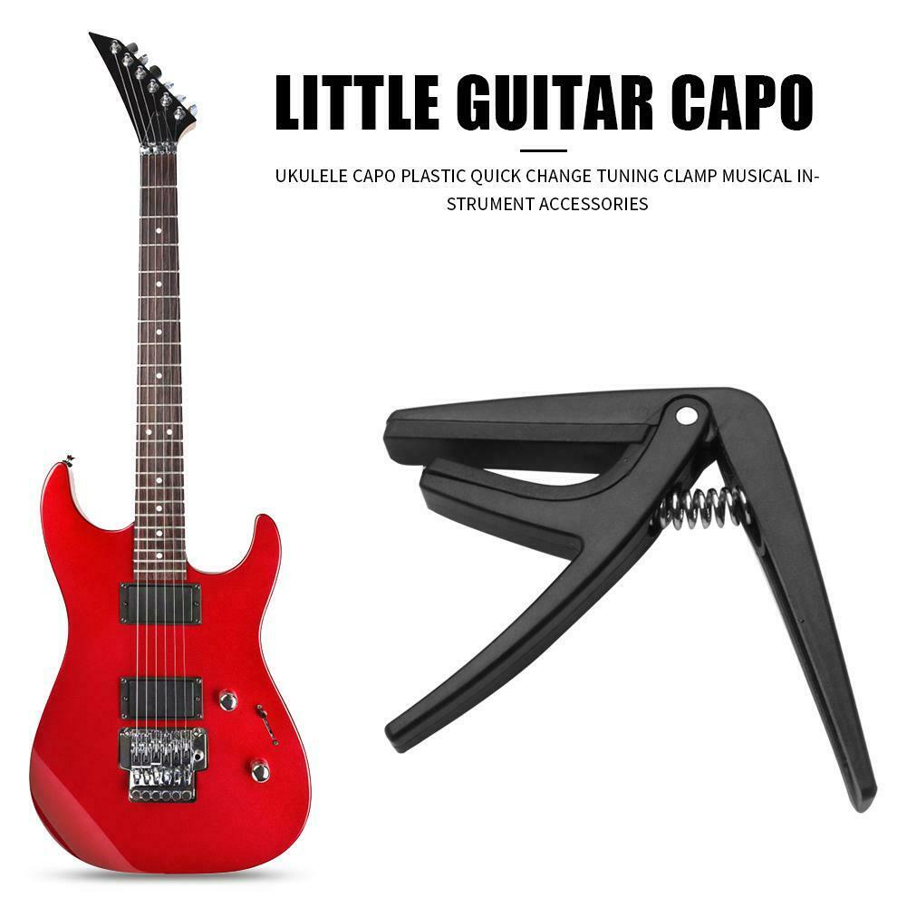 Professional Ukulele Capo 4 Strings Hawaii Guitar Quick Change Tuning Clamp @