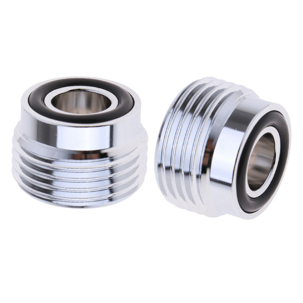 2x Tank Valve Adaptor DIN to YORK Dive Clamp Cylinder Convertor Five Threads