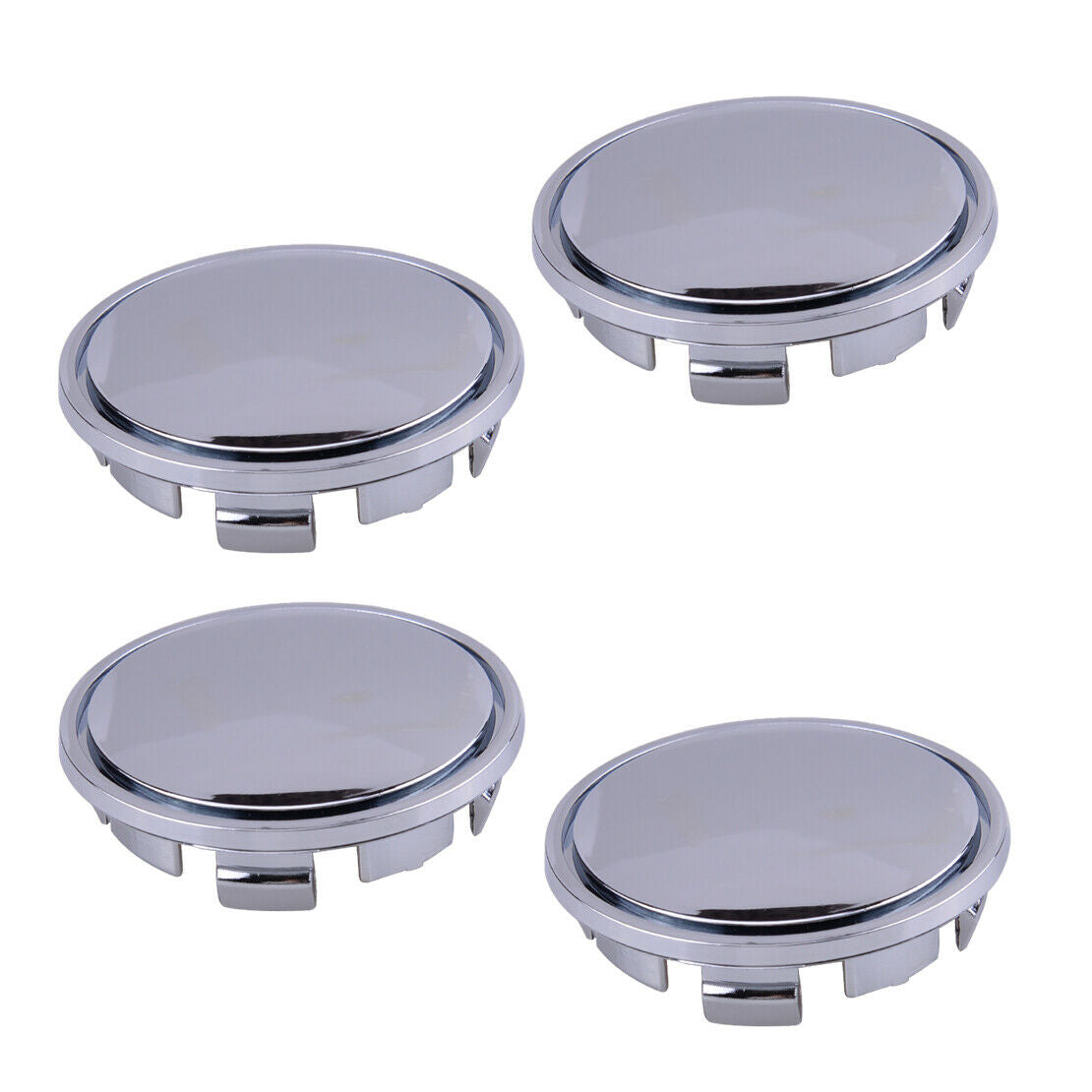 4pcs 65mm Chrome Car Wheel Center Caps Tyre Rim Hub Cover 3B7 601 171 as