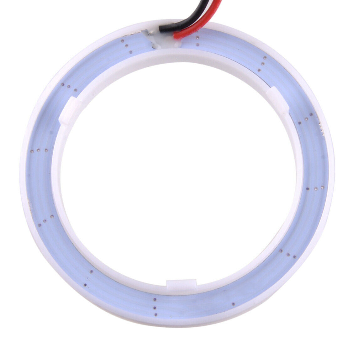 2x 60mm DRL LED Fog Light Projector Driving Lamp COB Angel Eye Halo Ring DRL