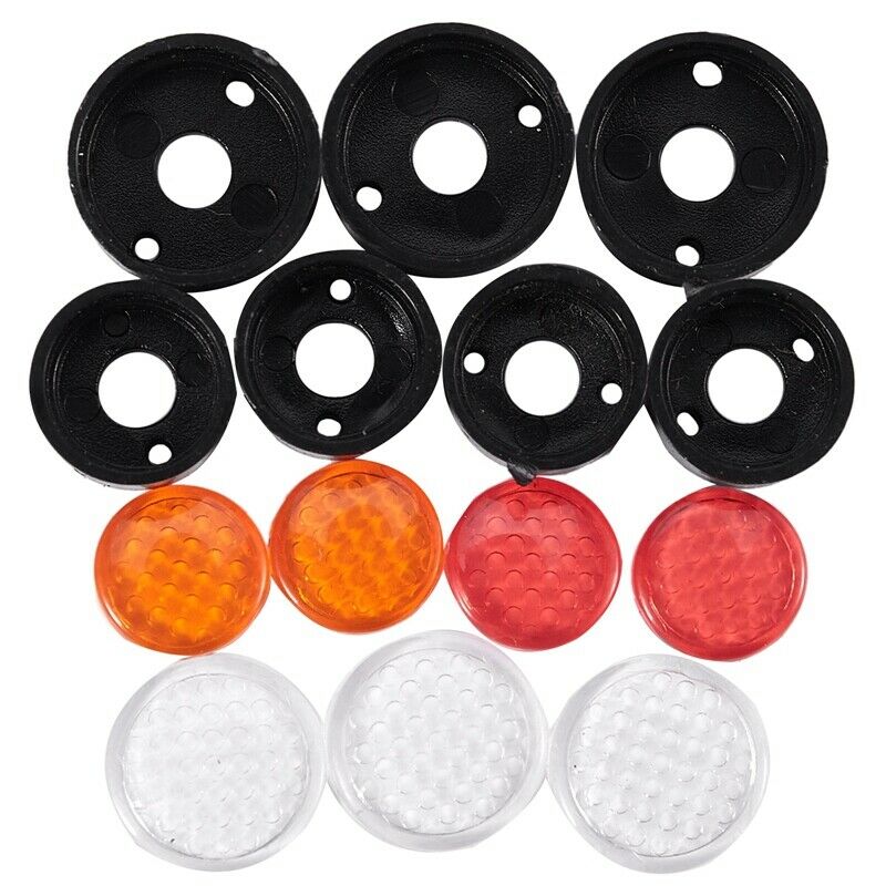 7Pcs Taillight Light Cover for 1:10 RC Cler RC Car D90 Body Shell H8M7M7