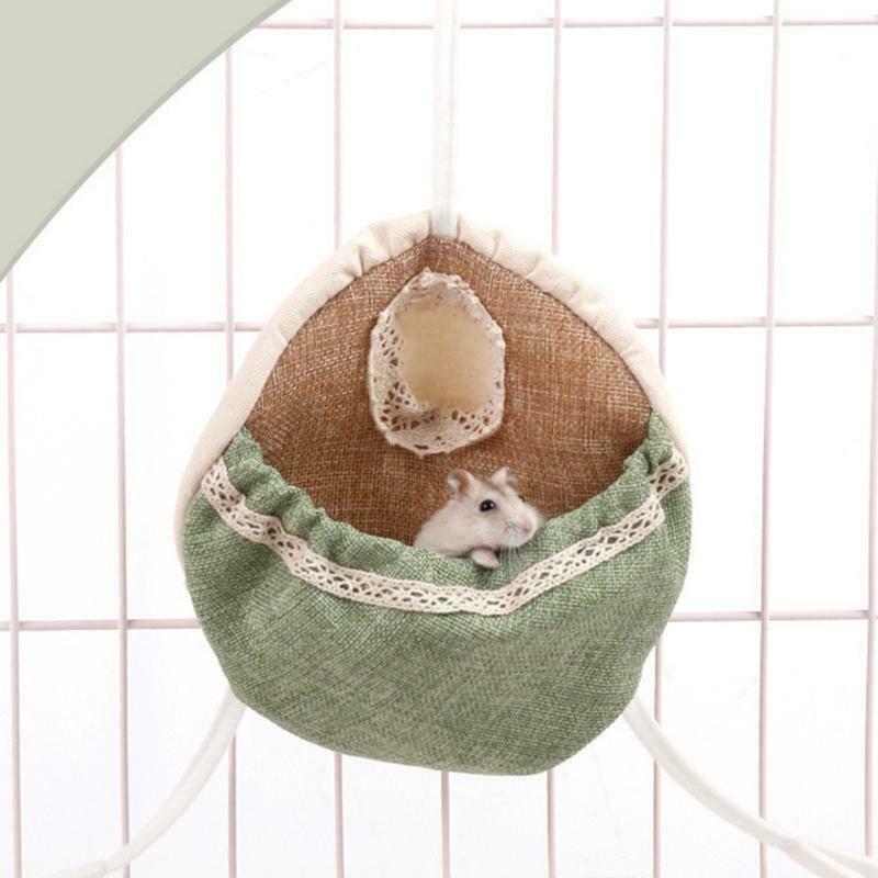 Small Animal Hammock Sleeper Double Bed Cage Accessories for Hamster Rat