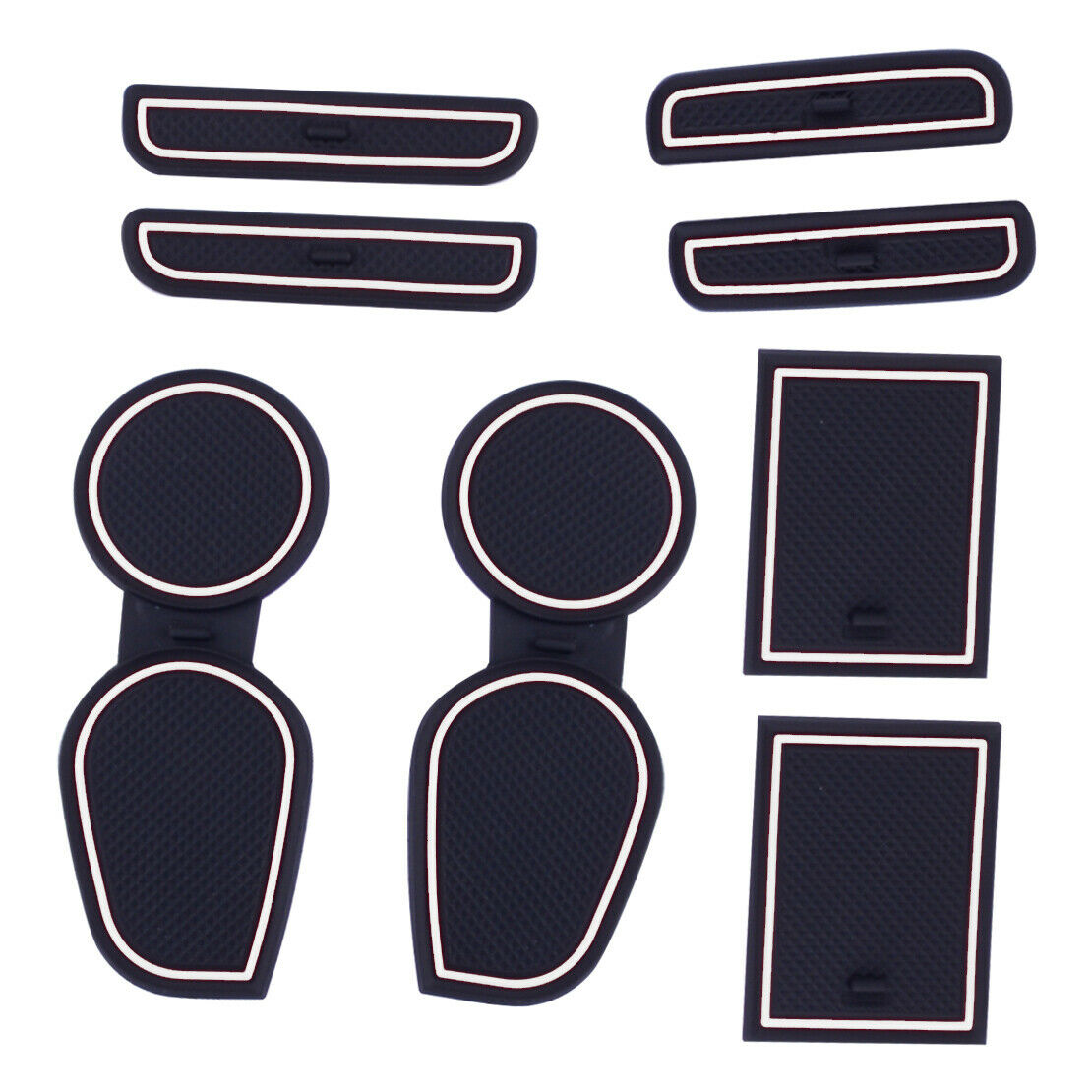Kit Gate Slot Cup Mat Accessories Cup Holder fit for Isuzu D-Max MU-X 12-19