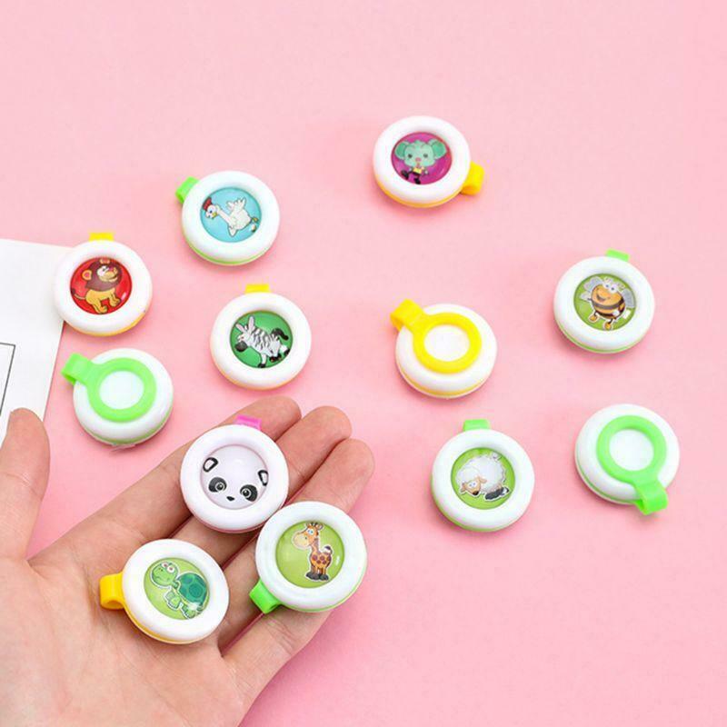 5pcs Mosquito Repellent Button Safe for Infants Baby Kids Buckle Anti-mosquito