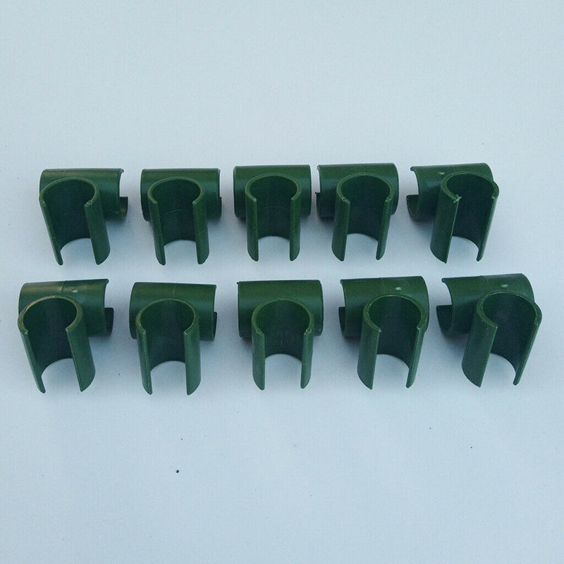 10x Plant Connectors Sunshade Net Pole Connector for 11mm Caliber Stakes