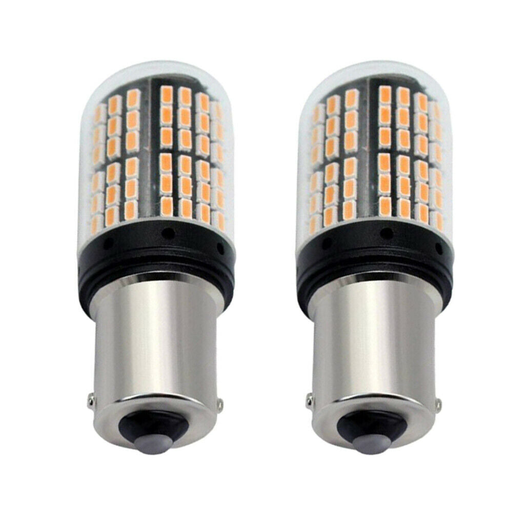 2 Pieces Led Bulb 3014 144smd 1156 Auto Car Turn Signal Light 12V