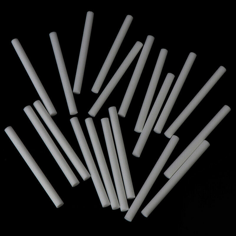 20pcs fiber cotton core humidifier cotton swab car perfume volatilizing stick Tt