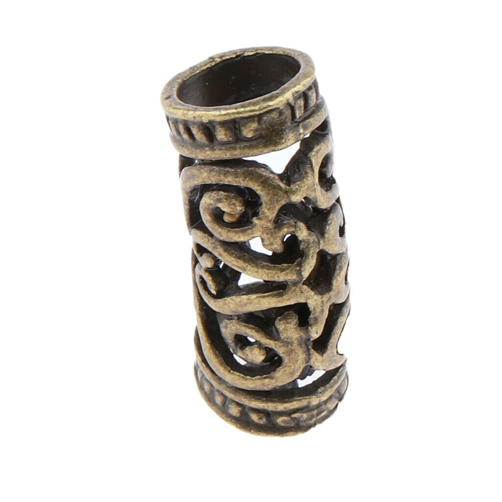 30pcs Adjustable Hair Rings Hair Cuffs Style Dreadlocks Beads