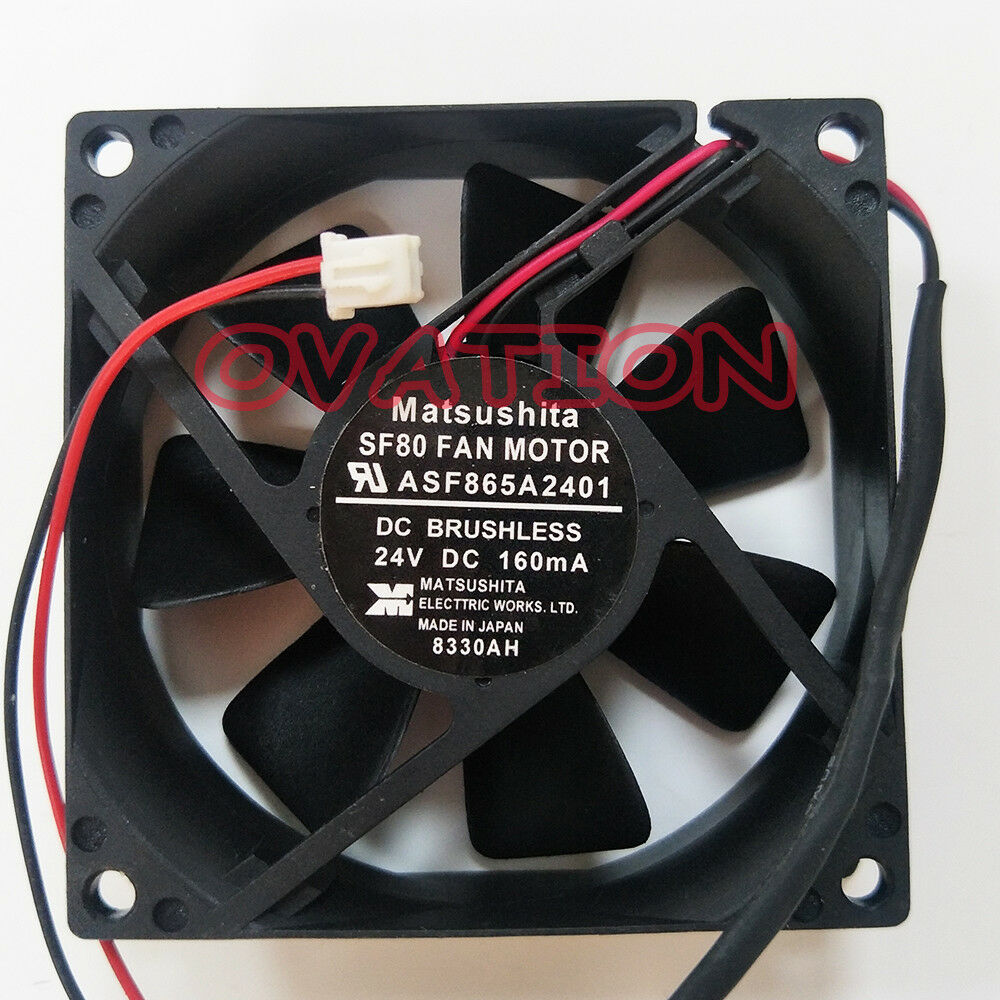 For Matsushita ASF865A2401 cooling fan DC24V 160mA 80*80*25MM 2wire