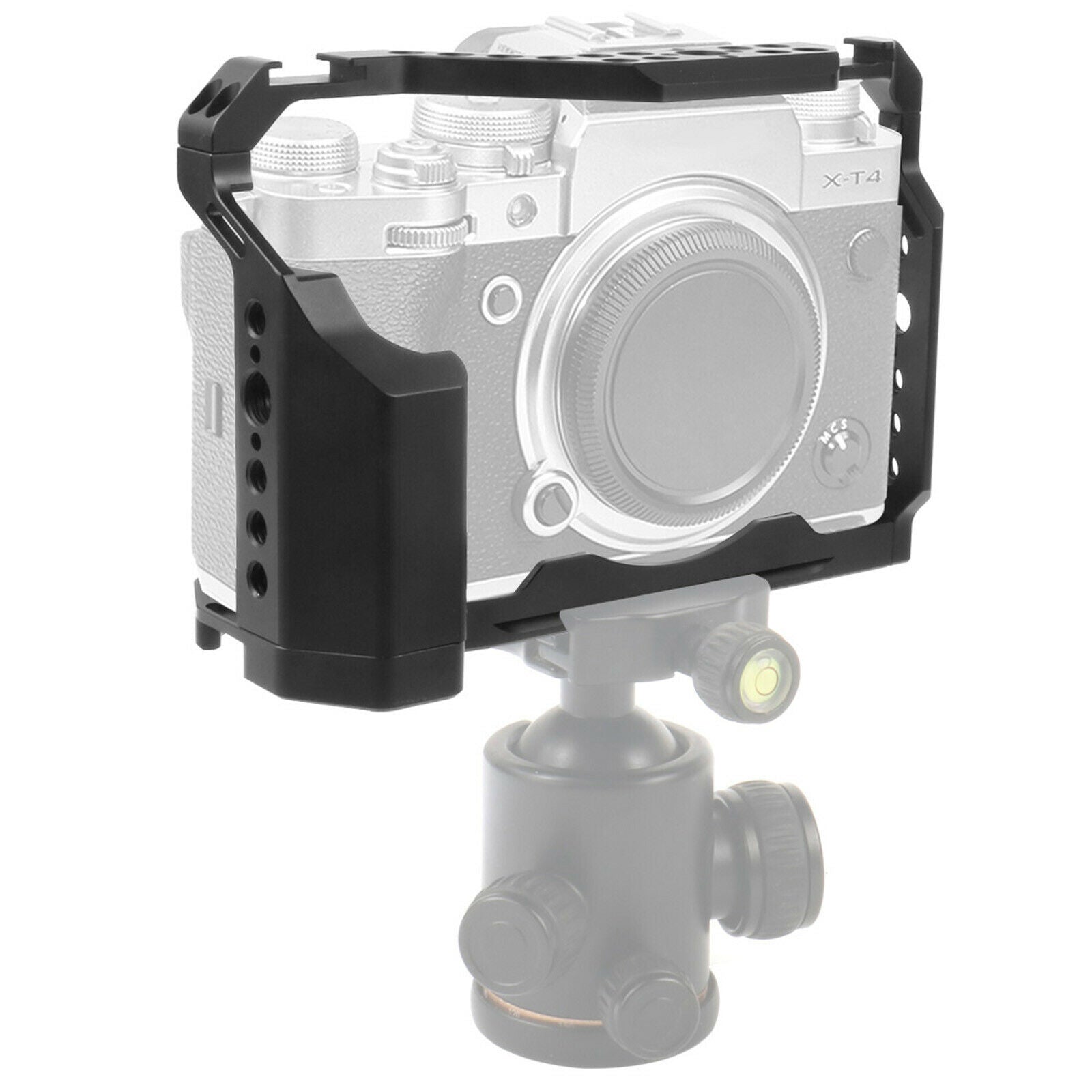 Camera Cage for FUJIFILM X-T4 Camera 1/4" Thread Holes Shooting Stabilizer