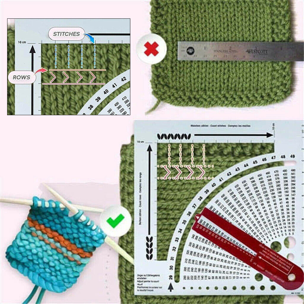 Knitting Gauge Converter, Knitting Calculator Counting