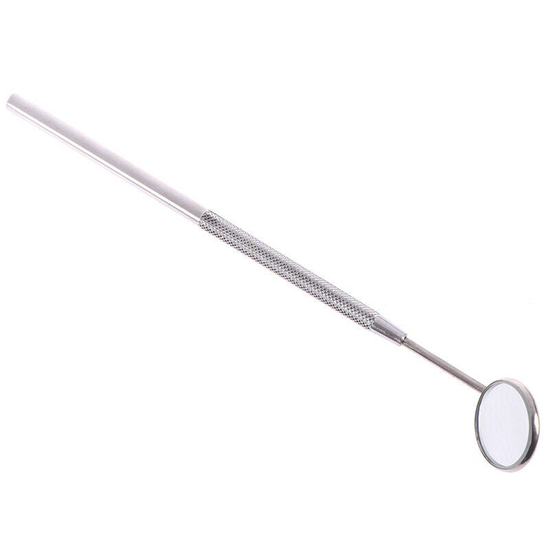 Stainless Steel Makeup Mirror Checking Eyelash Extension Dental Oral Mirr.l8