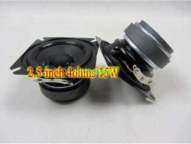 1pcs For AURA HIFI 2.5"inch Full-range speaker Loudspeaker 15 watts 4 Ohms