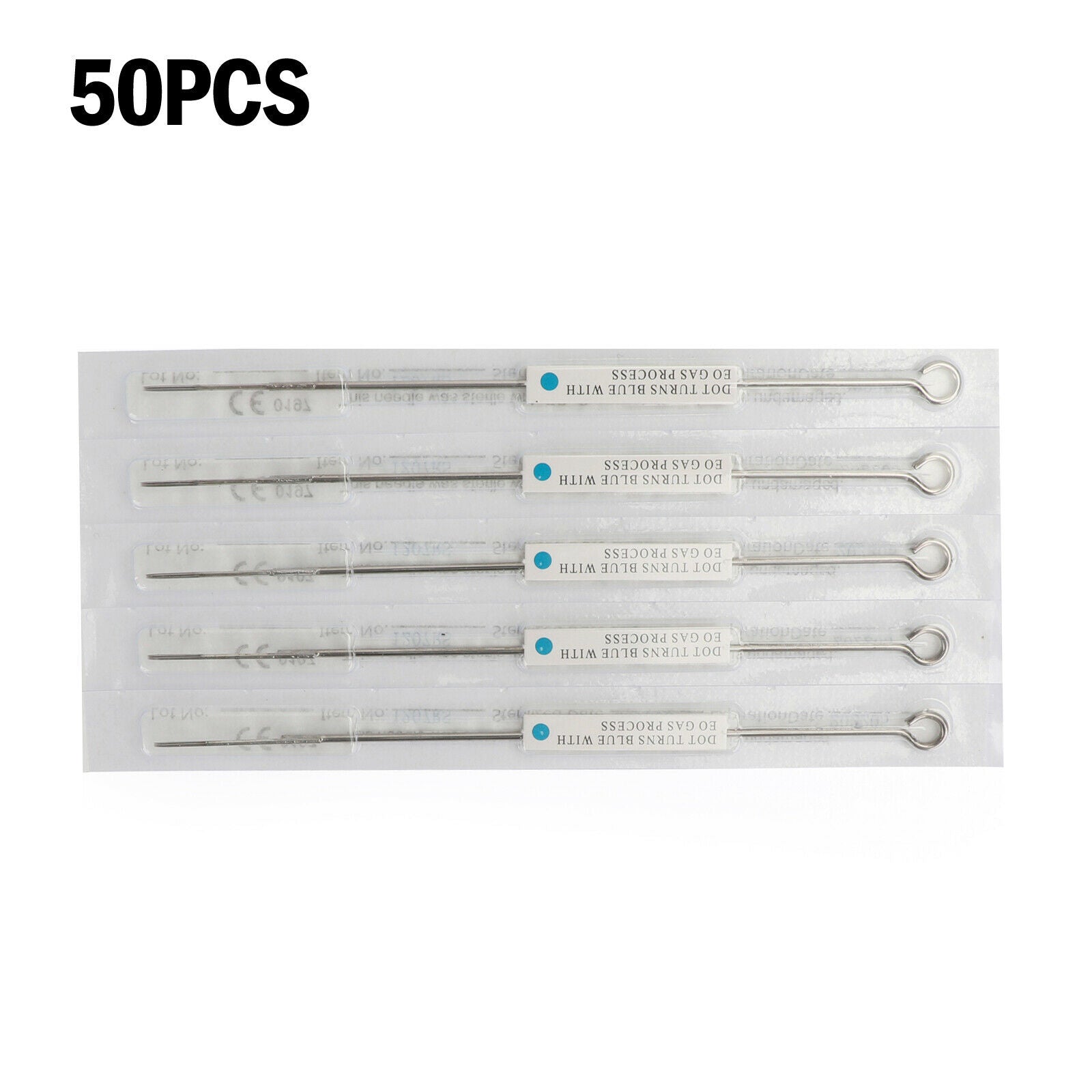9RL Tattoo Machine Needles Disposable Sterile Size 9 Round Liner Box of 50