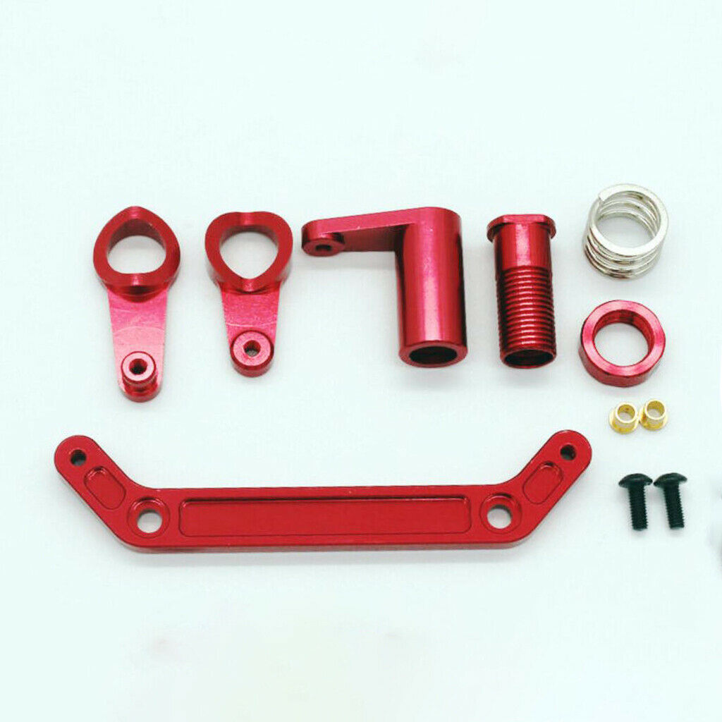 RC Metal Carrier Steering Servo Saver Kits Set for JLB 1:10 RC Car Accessory