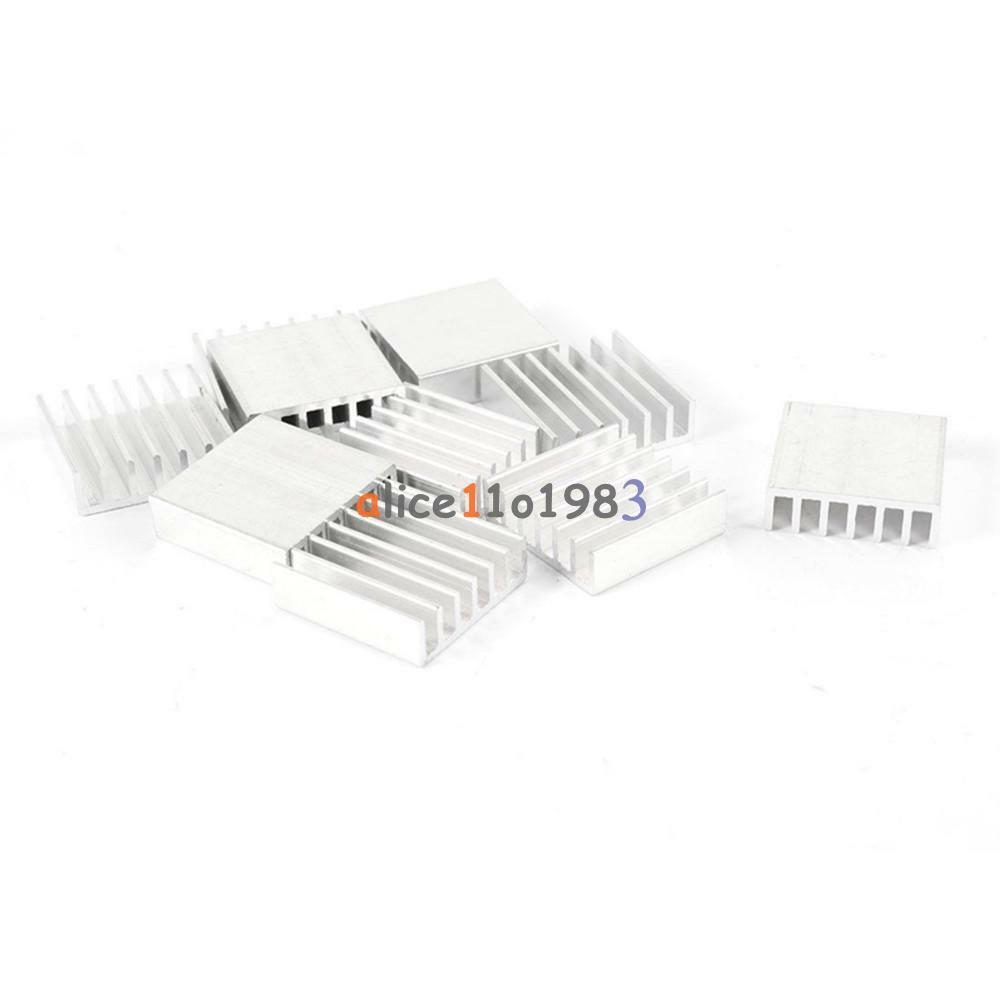 10PCS 20*20*6mm High Quality Aluminum Heat Sink for LED Power Memory Chip IC