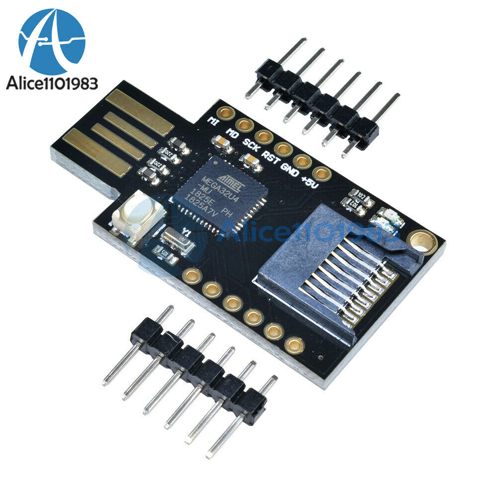 MicroSD Virtual Keyboard Badusb USB TF Memory Keboard ATMEGA32U4 Module