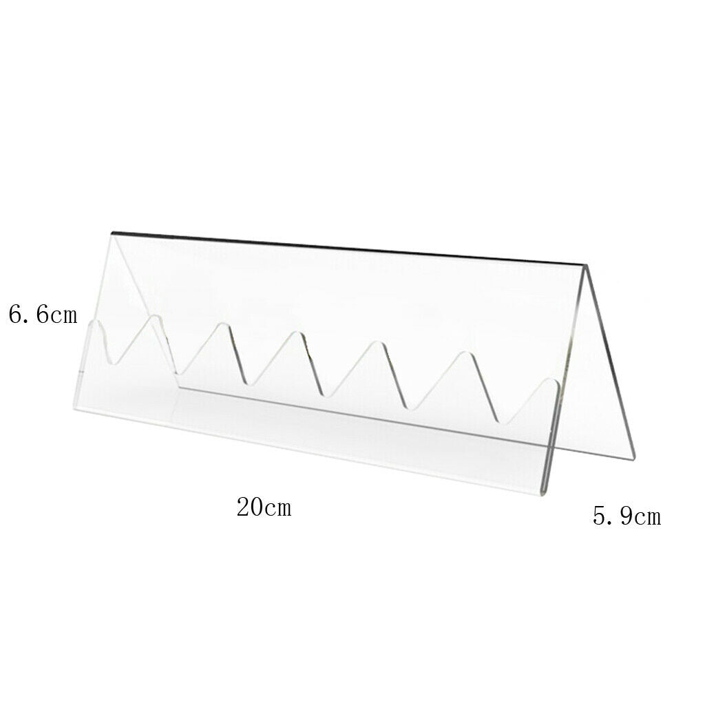 Coin Display Rack / Coin Collector Holder / Clear Acrylic Coin Display Stand