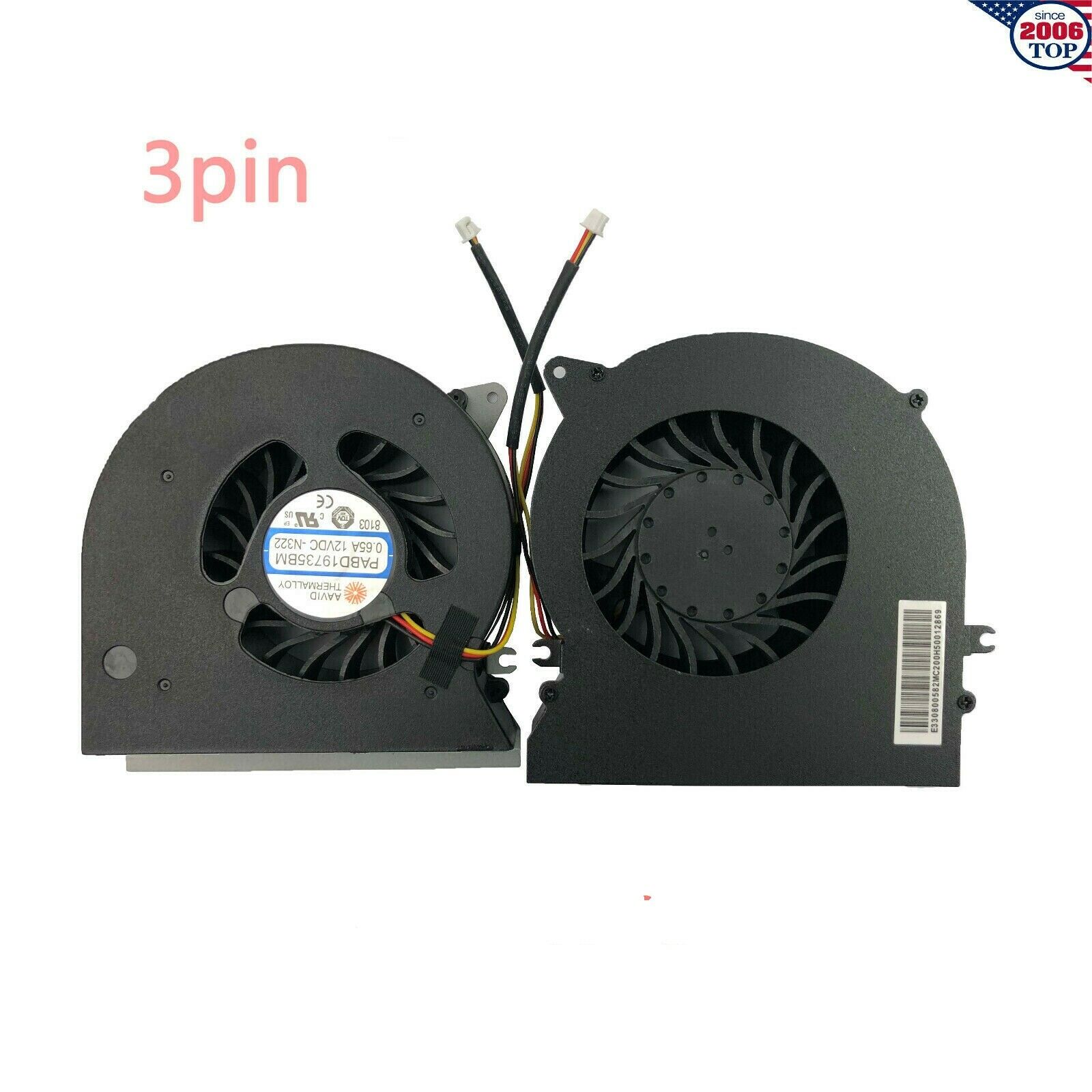 For AAVID PABD19735BM  12V 0.65A Notebook Cooling Fan Cooling Fan