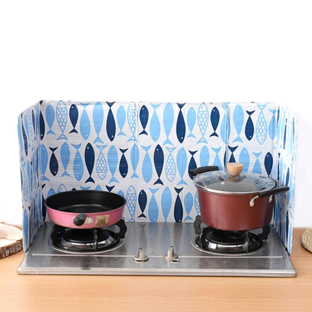 Kitchen anti splatter shield guard cooking frying pan oil splash screen cover.DD