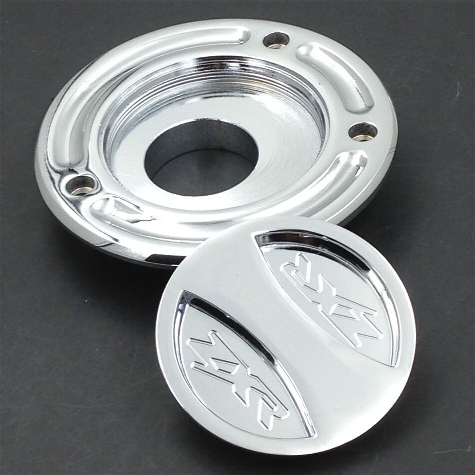 Black Gas Cap Fuel Tank For Kawasaki Zx 14R Z1000 10R 9R 6R 636 Zzr600 650R