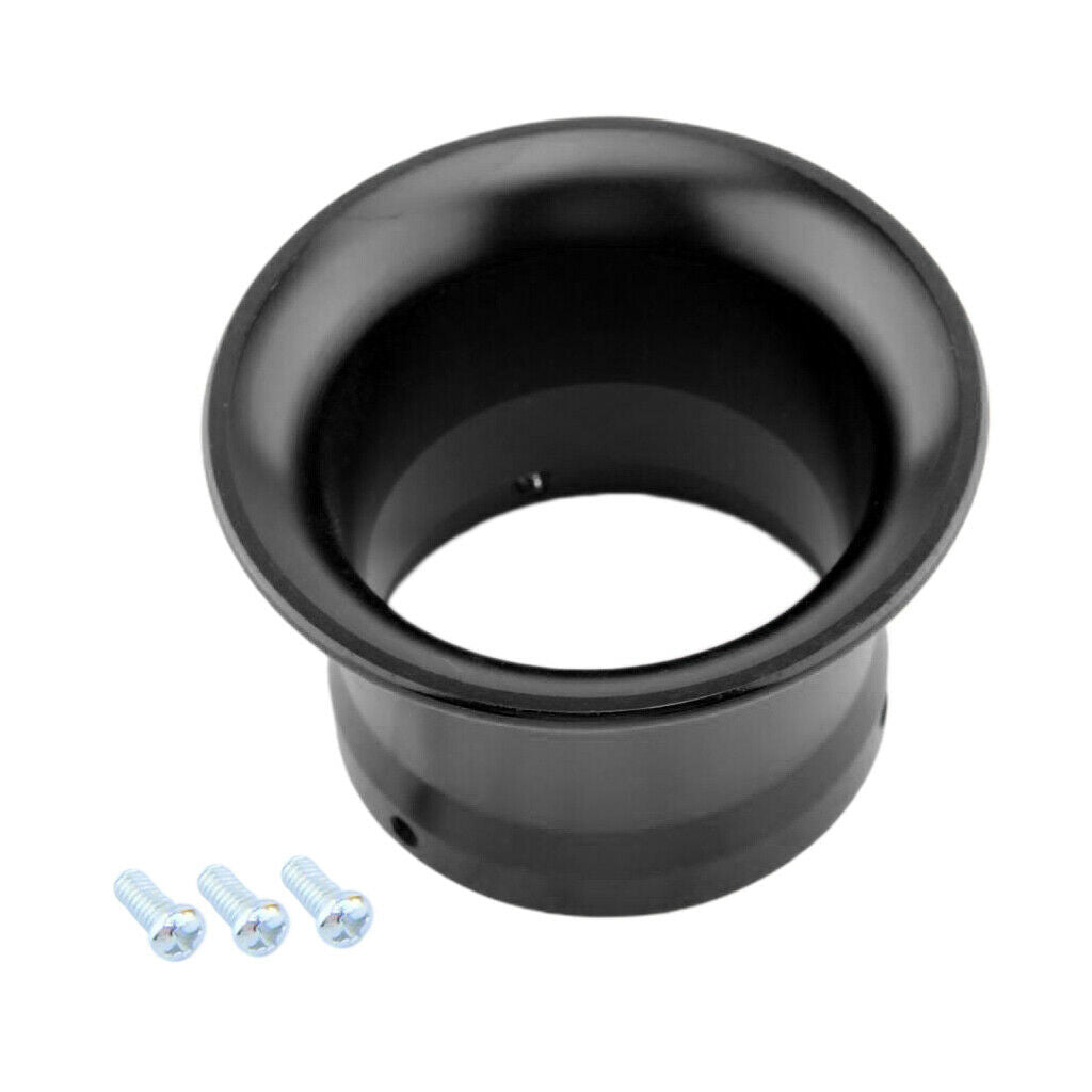 2Pcs 2" Air Intake Horn Velocity Stack Adapter for PWK24 PWK26 PWK28 PWK30