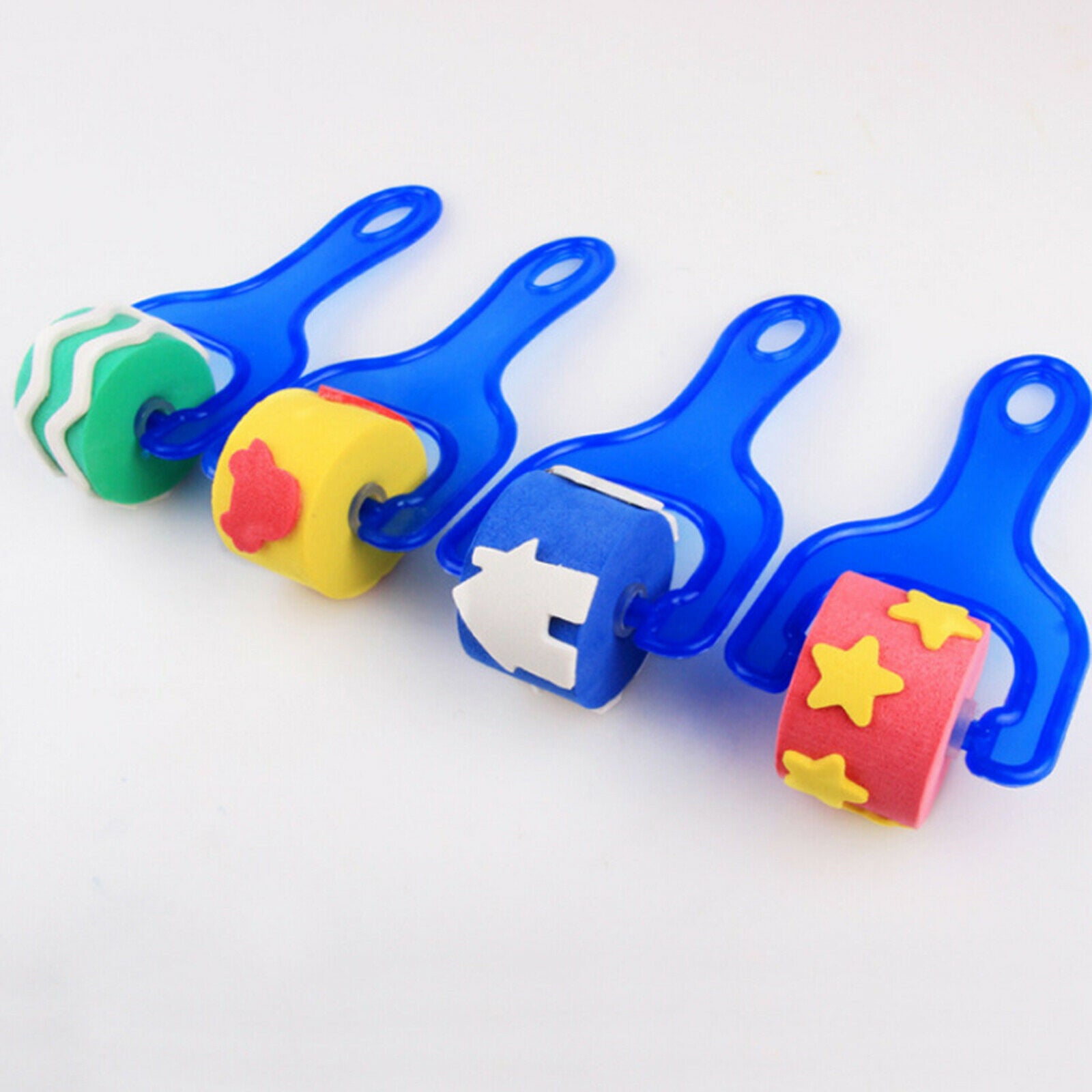 Washable Mini Educational Toys Brush Sponge Seal for Children Early Learning