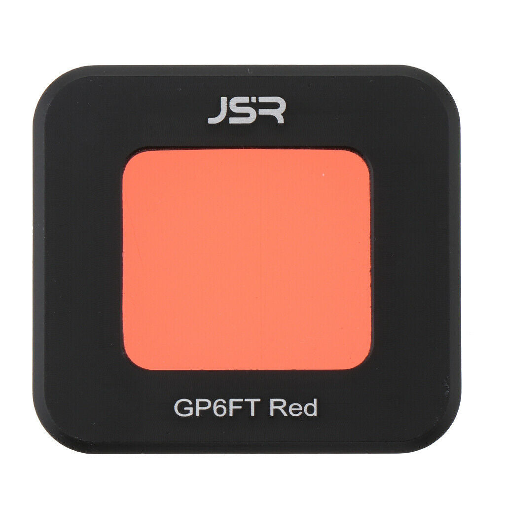 Waterproof UV CPL Lens Filter for Gopro Photography Camera-Red