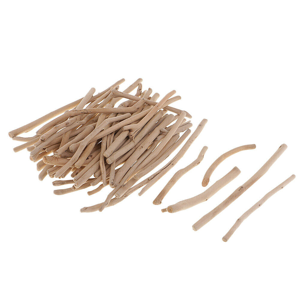 250g Driftwood Sticks Northumbrian Coastline Display Wreath Arts Crafts DIY
