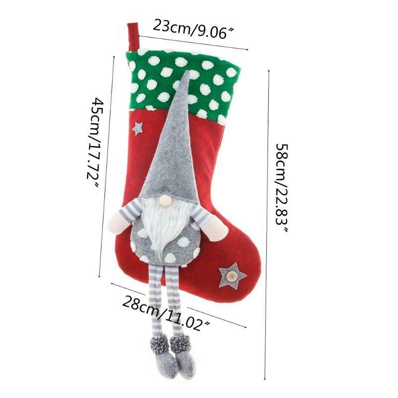 Dwarf Gnome Pattern Christmas Tree Stock Decoration Pendant Decor Home Ornaments