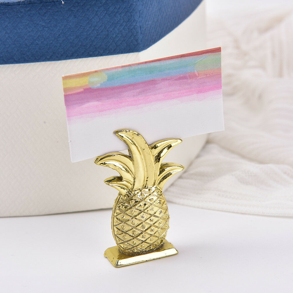 1 Set Pineapple Place Stand Holder Wedding Party with Colorful Card Part.l8