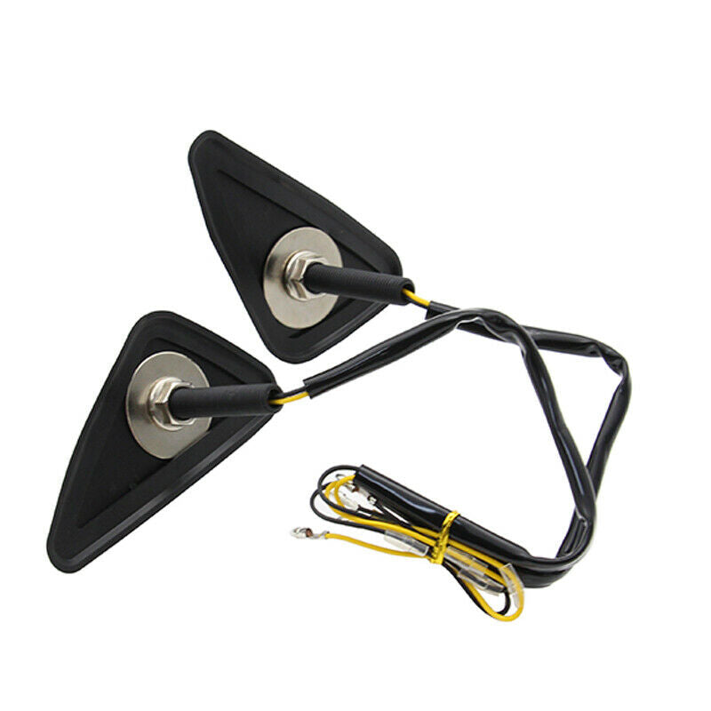 2PCS Universal Motorcycle Bike LED Flashing Turn Signal Indicator DRL Taillights