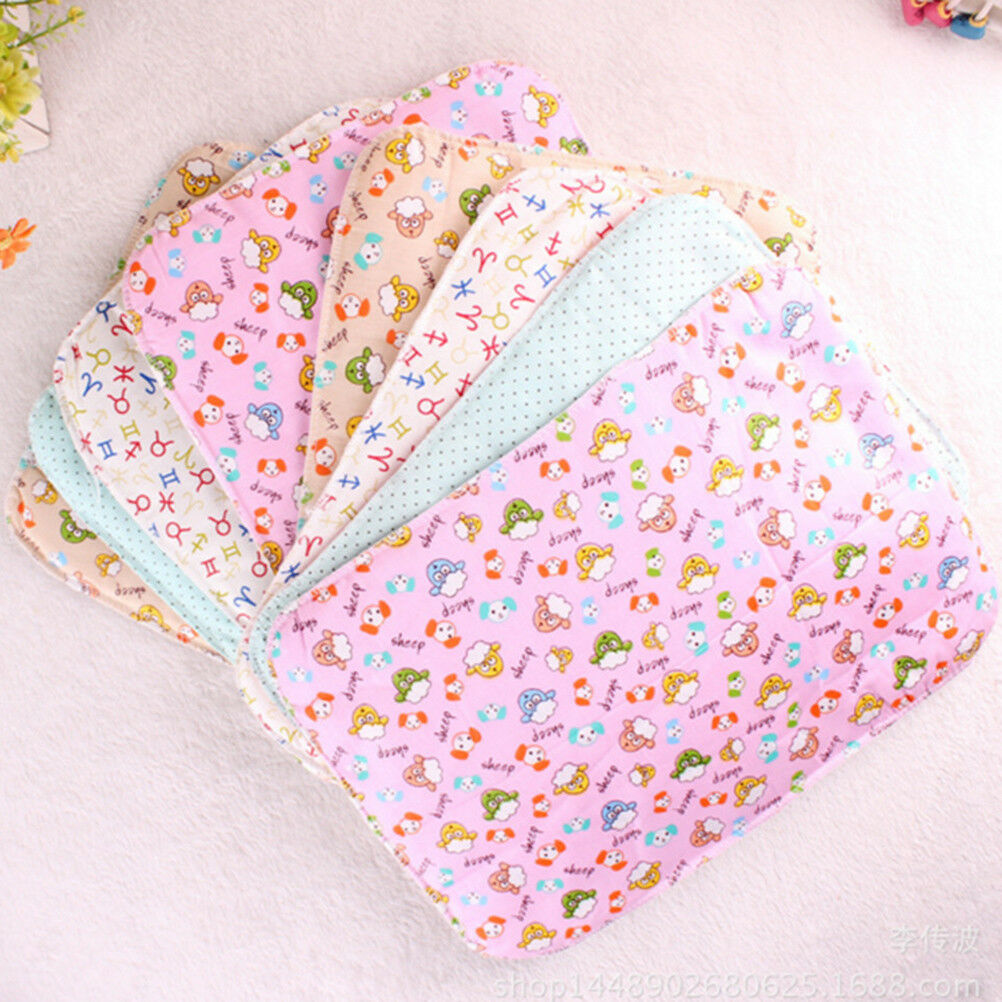 Baby Infant Diaper Nappy Urine Mat Kids Waterproof Bedding Changing Cover .l8