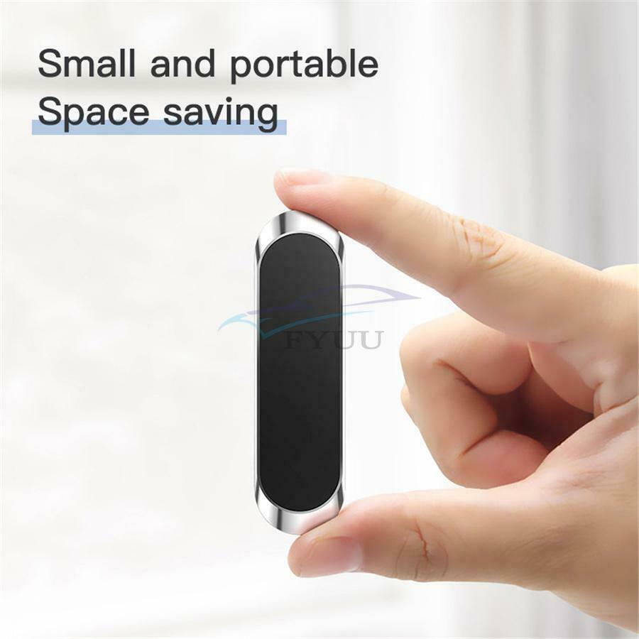1×Universal Strip Shape Magnetic Adsorption Phone Holder Stand For Desk Home Car