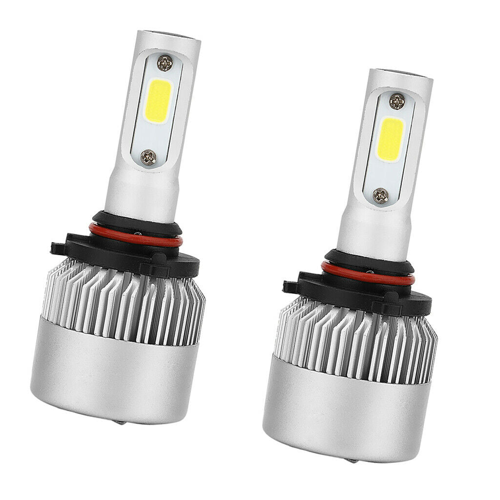 2 Piece LED Headlight Bulbs 6000K Conversion Kit 9006 HB4 72W 7200LM