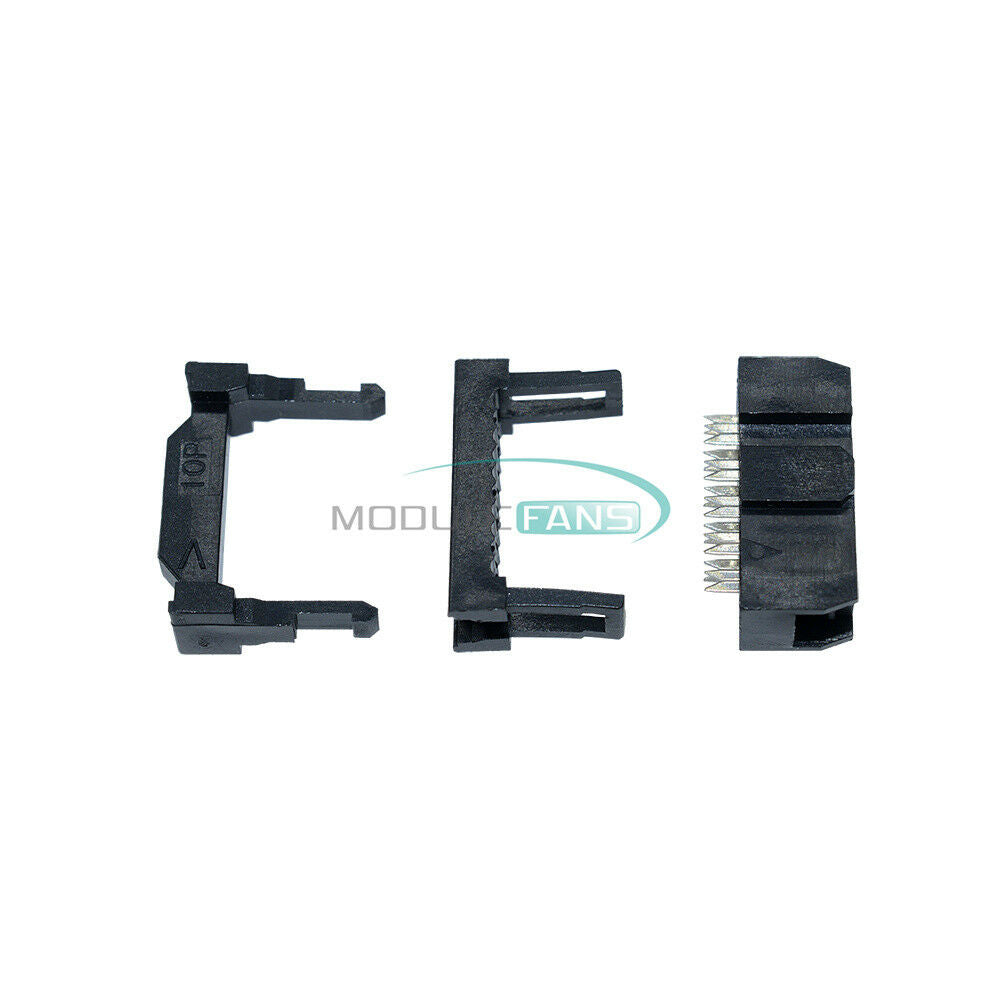 20PCS FC-10 IDC 2.54 mm Connector Female Header 10 PIN 2x5 New