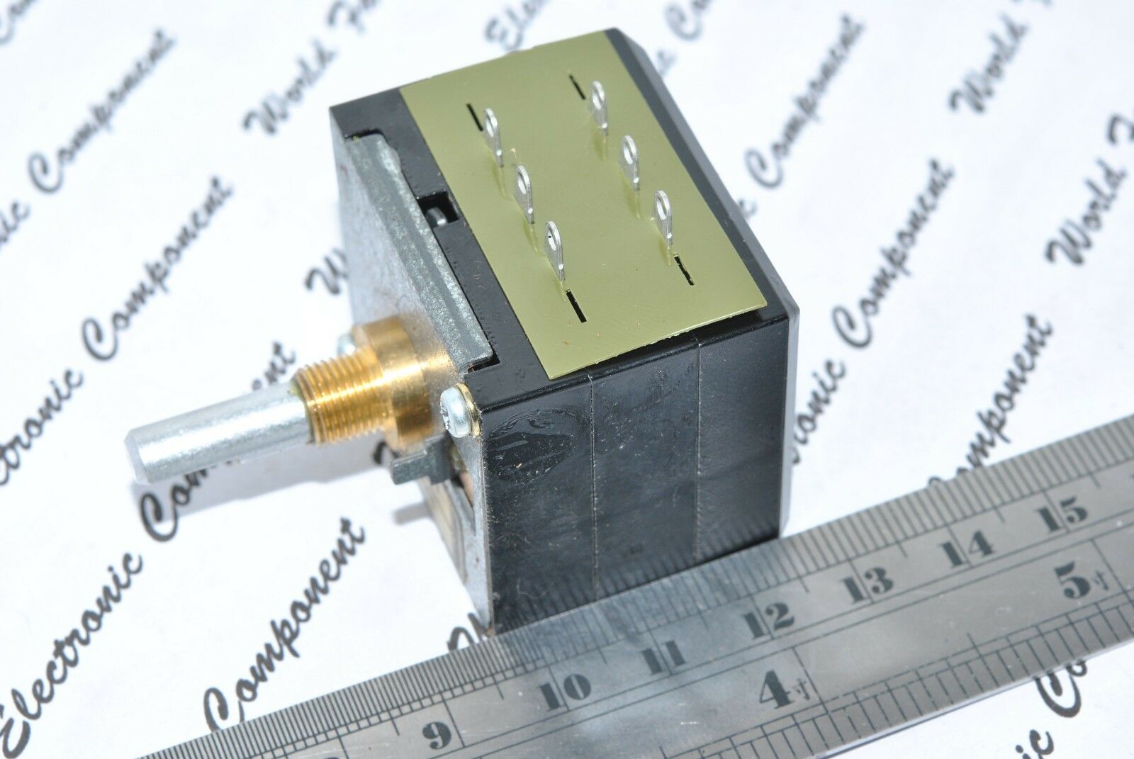 1pcs - ALPS RK40 50KA Black Beauty Audio Potentiometer Half Shaft - for McIntosh