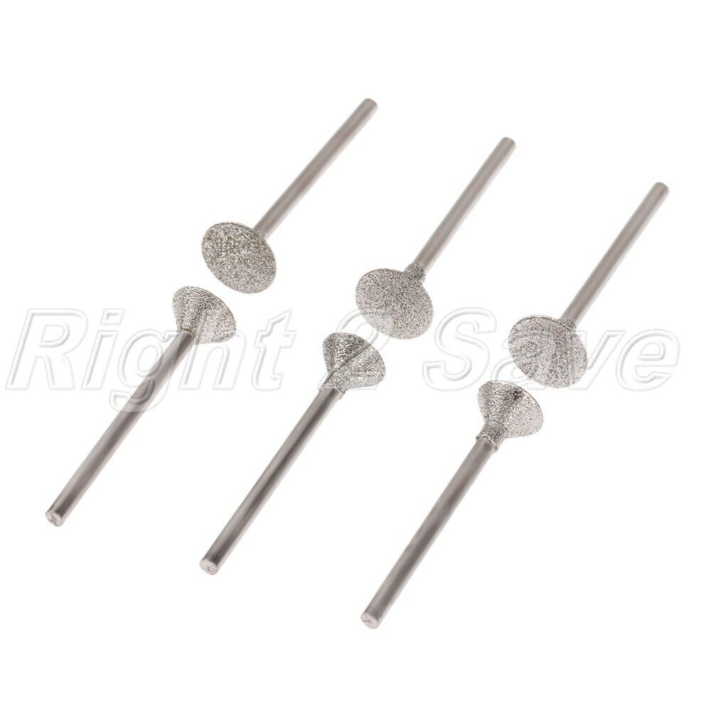 High Quality Diamond C3 Jade Amber Carving Grinding Needle Rotary Tool 10mm/12mm