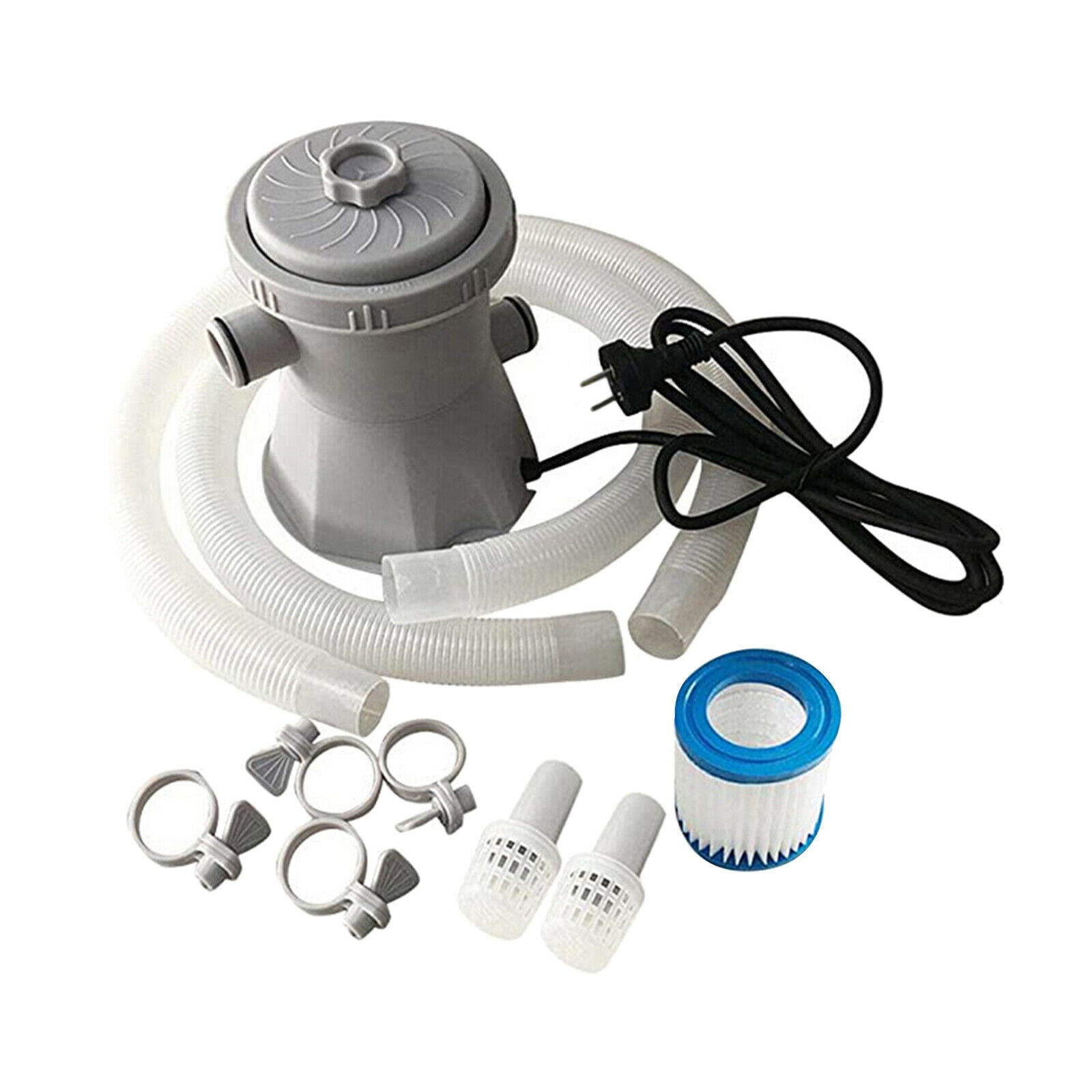 Electric Filter Pump For Pools Paddling Pool Water Cleaner with Accessories
