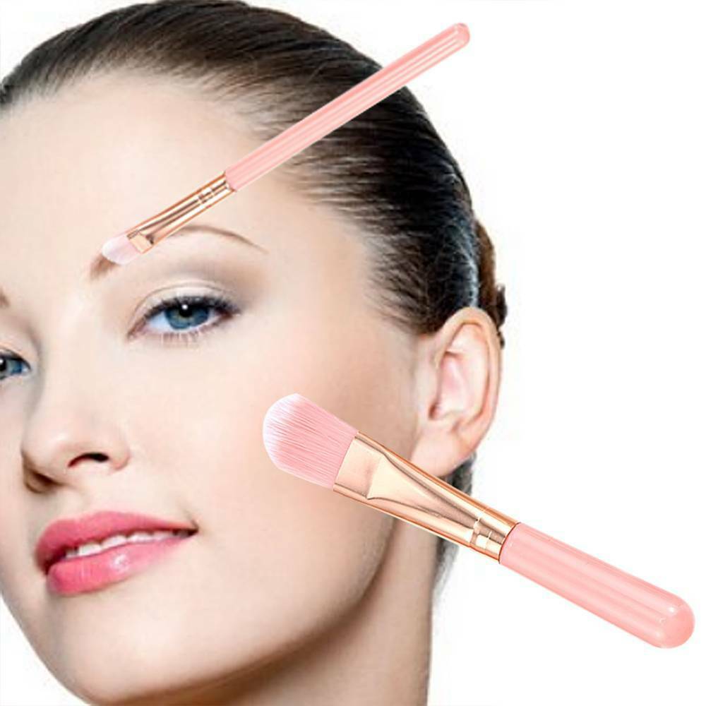 7Pcs Makeup Brushes Kit Powder Foundation Eyeshadow Eyeliner Lip Brush Set UK
