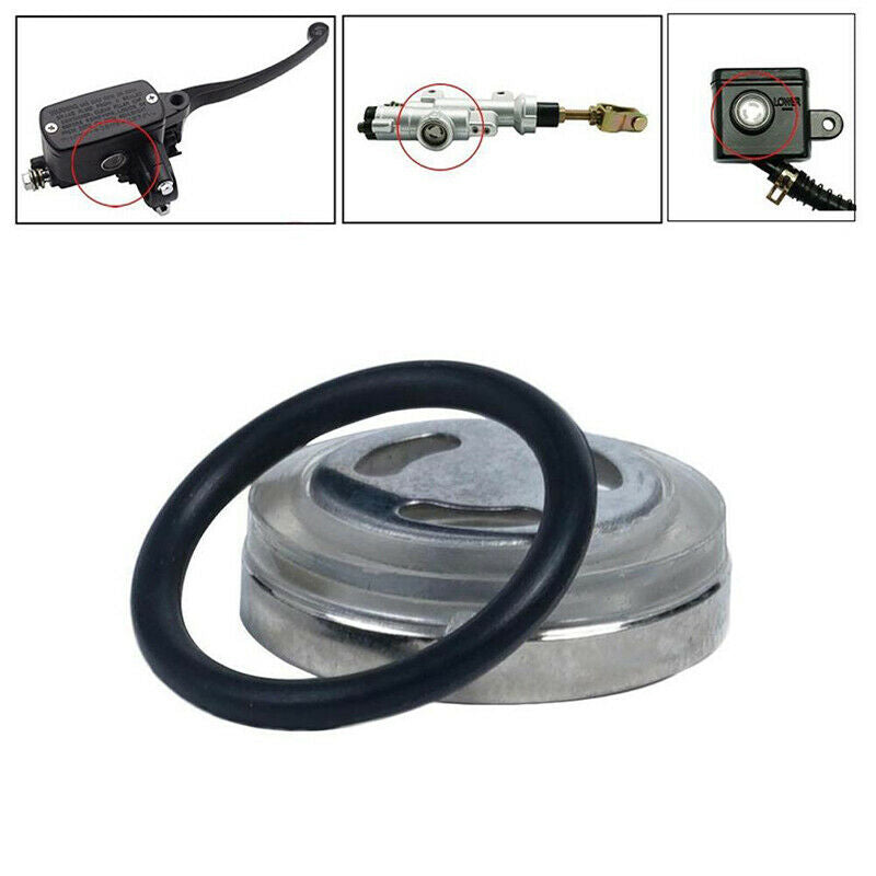 2Pcs Motorcycle Modified Parts 18MM Oil Mirror Horizon Clutch Brake Upper.l8