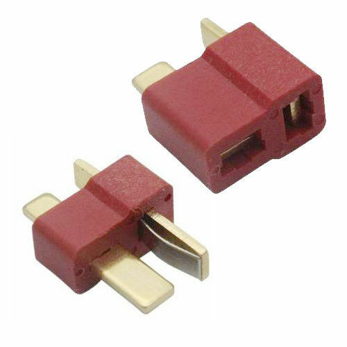 10Pcs Deans Plug T-Style Connector Male + Female For RC LiPo Battery ESC Motor