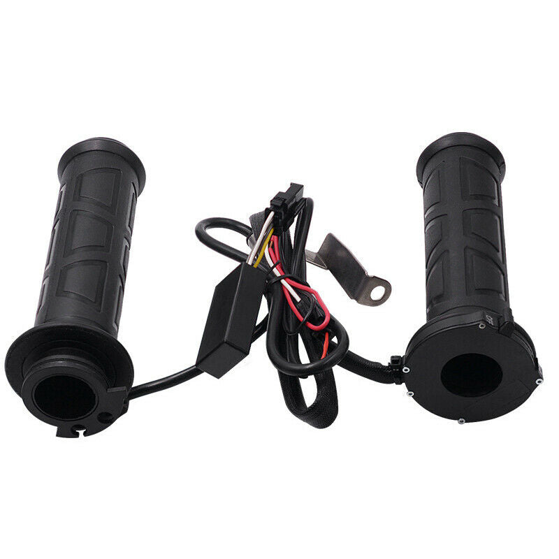 2x Upgrade Adjustable Motorcycle Bikes Heated Handle bar Motorbike Heating Grips