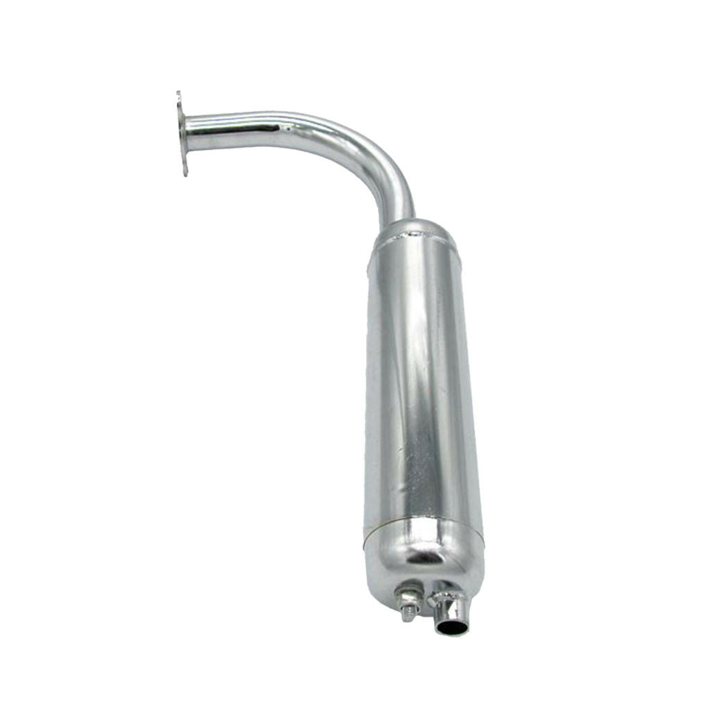 Exhaust Muffler Pipe 2 Stroke Motorized Bicycle 48/66/70/80cc Engine