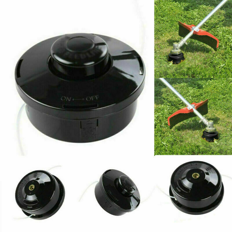 HOT Replacement Petrol Cutter Trimmer Head Strimmer Bump Feed Line Spool Brush--